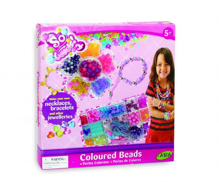 Juego Perlas de Colores 5a+