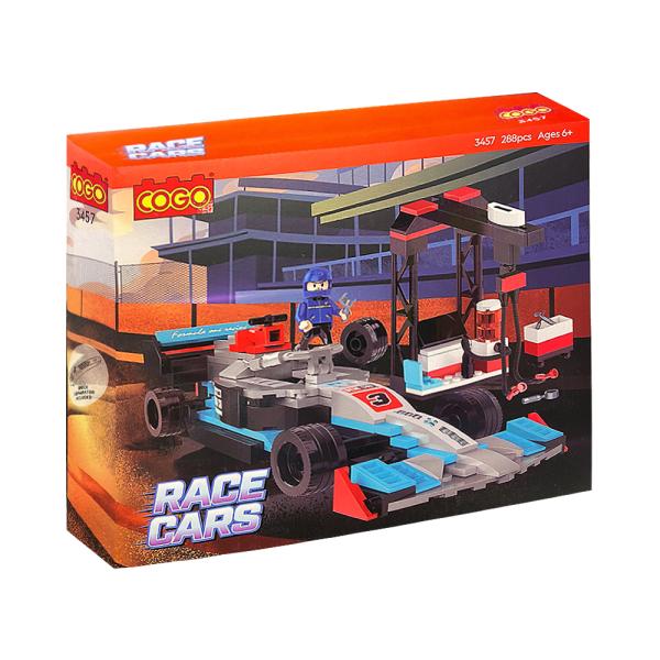 Carro de Carreras de Formula Armable 288Pzs 6a+