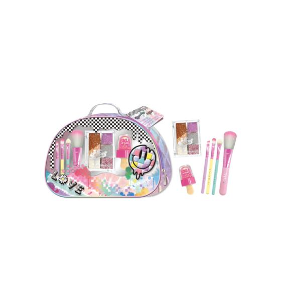 Set de Cosméticos con Estuche Morado 8a+