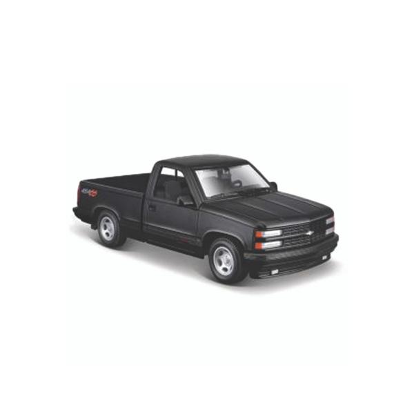 Carro Chevrolet 454 SS Pick-Up 1993 Negro Esc:1:24 3a+(329015)