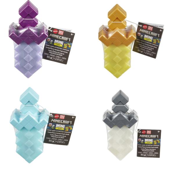 Figuras Minecraft Mini Minning Displ/9 Surt/4 6a+