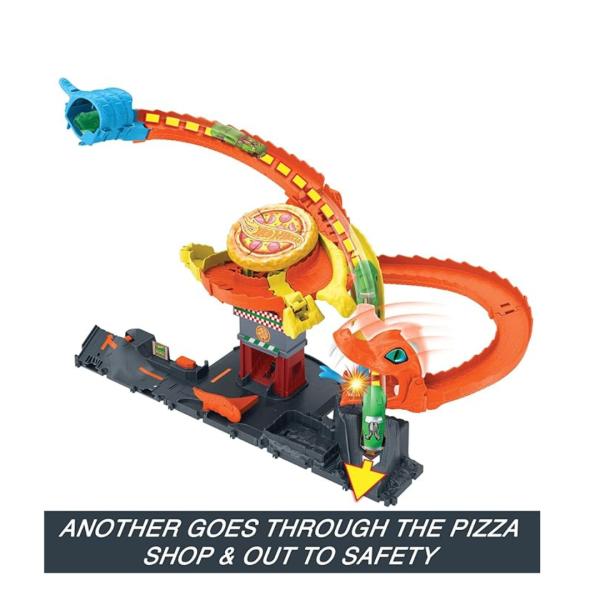 Hot Wheels City Ataque de Cobra vs Pizzería 3a+