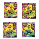 Figuras de las Tortugas Ninja con Patineta Motorizada Surt/4 4a+