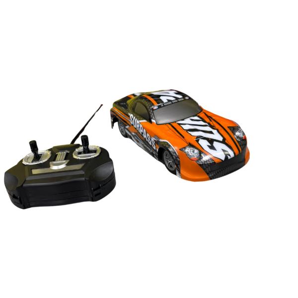 Carro Control Remoto con Luz Anaranjado 3a+ (452434)