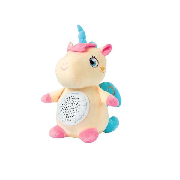 Peluche De Unicornio Con Proyección De Luz Y Música Suave 0M+ (452823)