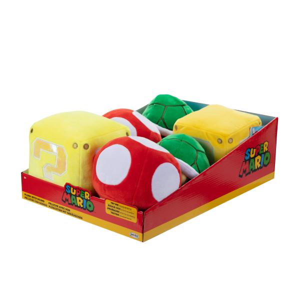 Peluches de Figuras de Super  Mario Displ/6  Surt/3 3a+