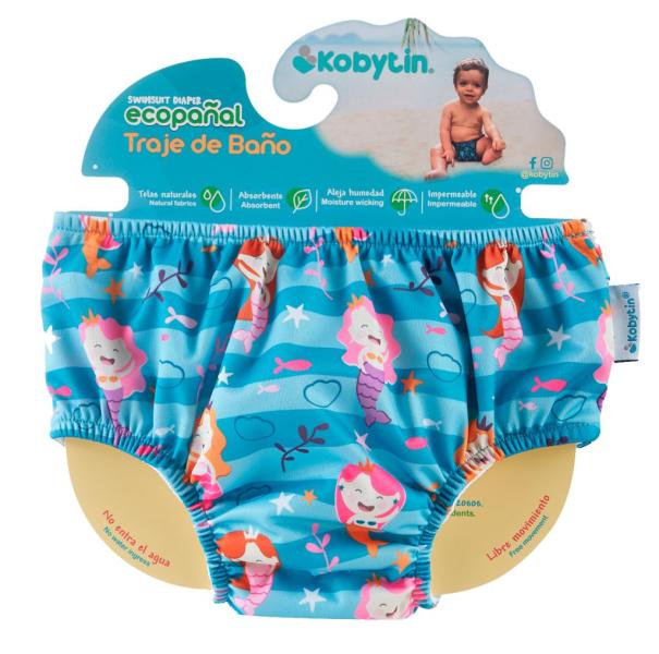 Traje de Baño Impermeable Niña Surt/2 18m+(260110)