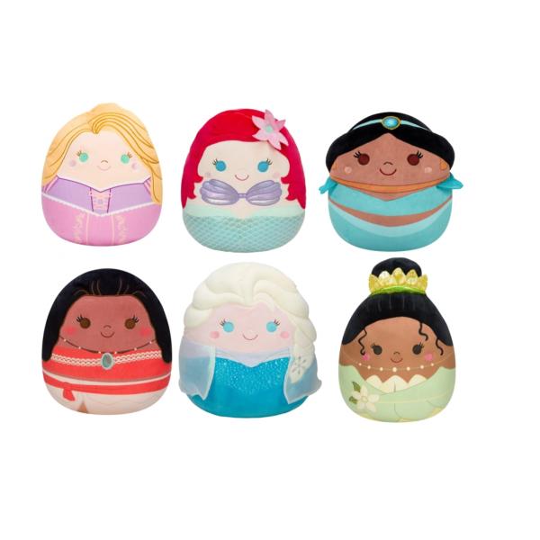Peluches  Squishmallows 8" Disney Princesas Surt/6 3a+