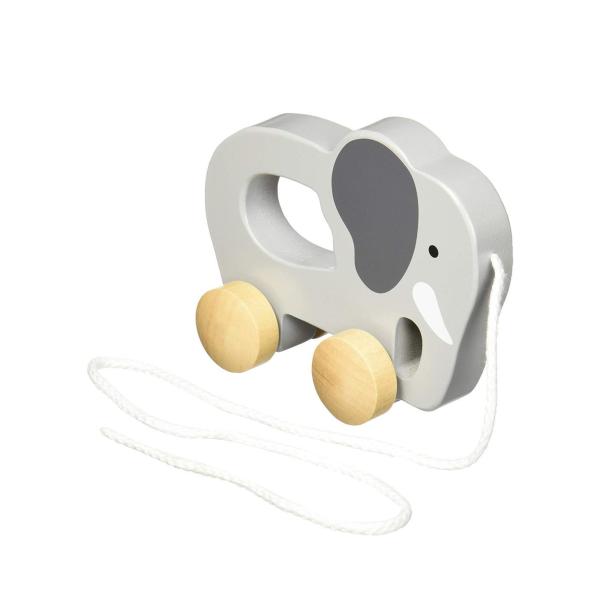 Elefante de Madera de Jalar 12m+