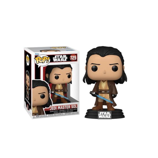 Figura Funko Pop! Star Wars (725) Jedi Master Sol 3a+