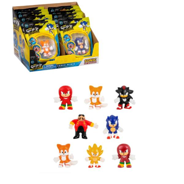 Figura Goo Jit Zu Sonic The Hedgehog Displ/12 Surtido 4a+