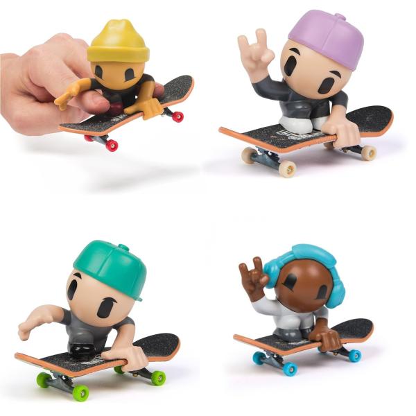 Patineta Tech Deck Sk8 Crew con Figura Surt/4 5a+