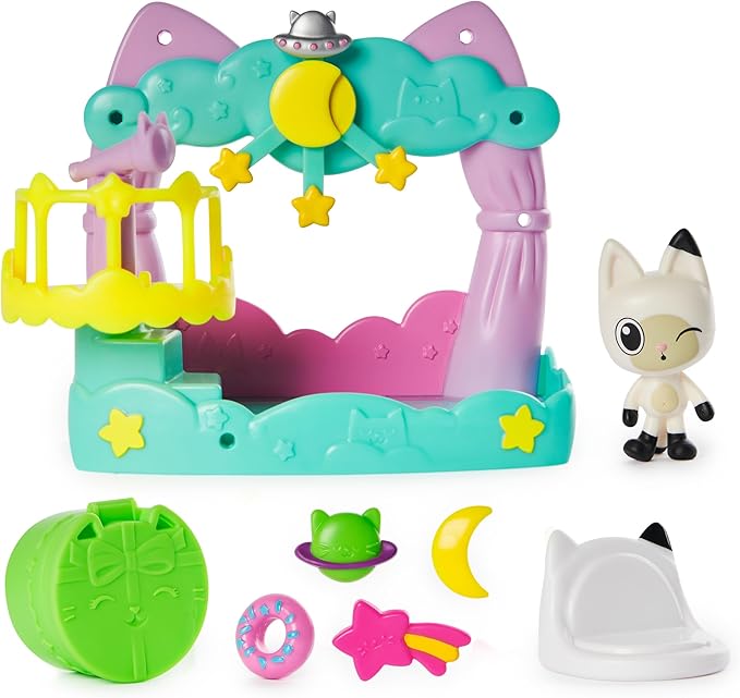 Set de Balcón Figuras de la Casa de Muñecas de Gabby's Surt/3 3a+