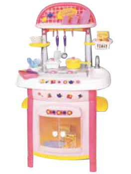 Cocina c/Luz y Sonido 33Pzs 3a+