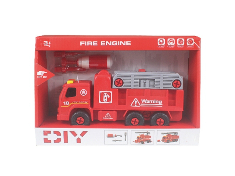 Camión de Bomberos Armable 3a+(437424)