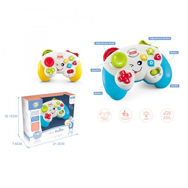 Control Juego Musical Luz Y Sonidos Surt/2 18M+ (443647)