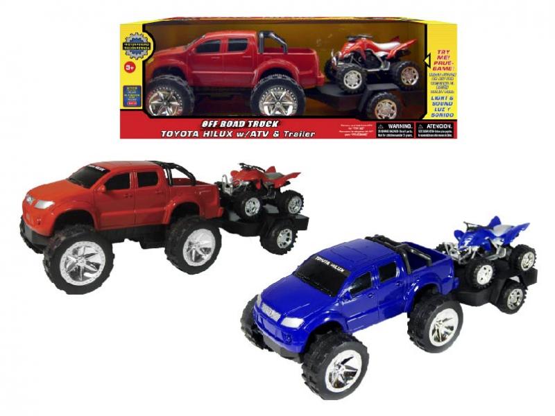Pick Up Hilux Fricción con Cuadra 1:16 Surt/2 3a+