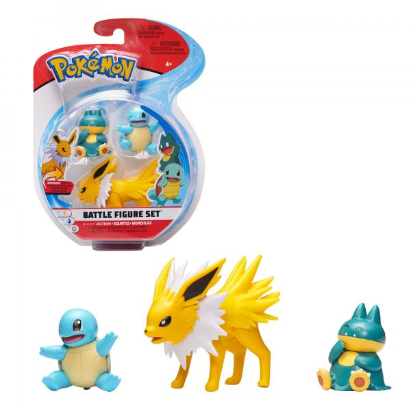 Figura Pokémon de Batalla Blister Set de 3 Surt/4 4a+