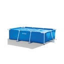 Piscina Rectangular Marco Metal 260x160x65cm 6a+