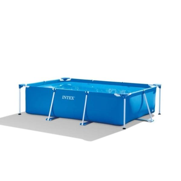 Piscina Rectangular Marco Metal 300x200x75cm 6a+