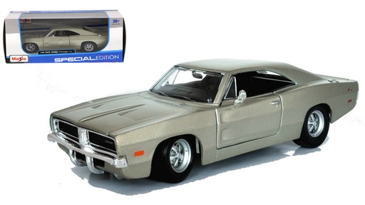 [MB31256] Carro Dodge Charger 1969 Gris Esc: 1:253a+