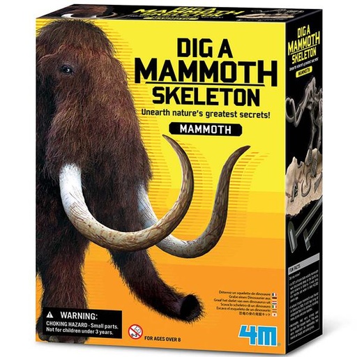 [4M3236] Cava y Arma Tu Fósil Mammoth