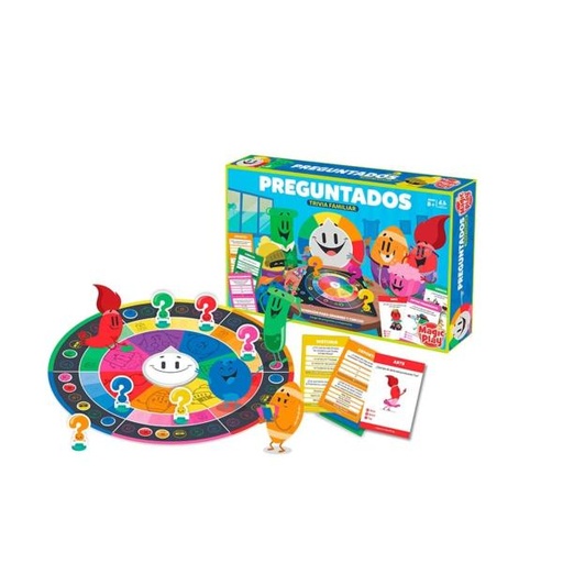 [PV14015] Juego de Mesa Preguntados Trivia Familiar 8a+
