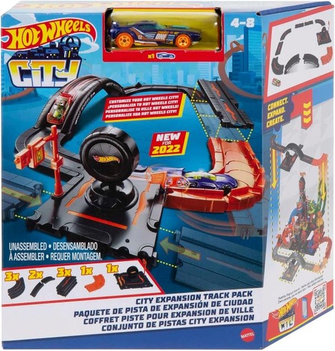 [MTHDN95] Hot Wheels -  City Expansion de Pista de Ciudad 4a+