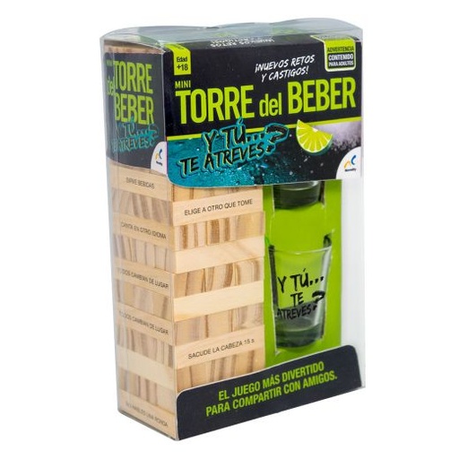 [PIRO1987] Juego de Mesa Mini Torre del BeBer 18a+