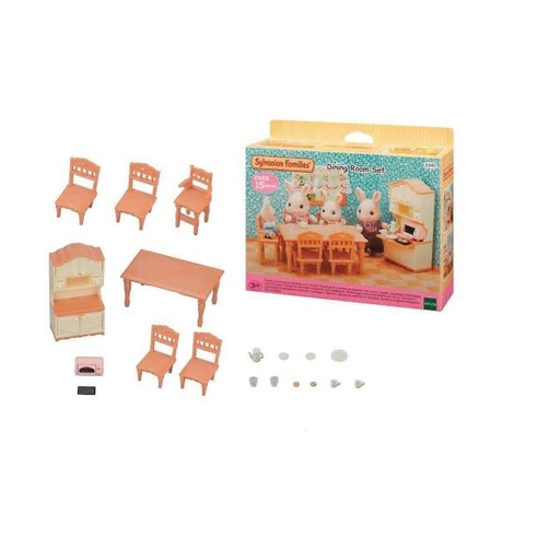 [EH05340] Familias Sylvanian Set de Juego de Comedor 3a+