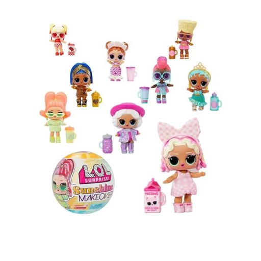 [MG589396] Muñeca L.O.L Sorpresa Cambia de Color con el Sol Displ/12 8a+