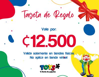 [TR12500] Tarjeta de Regalo ¢12500