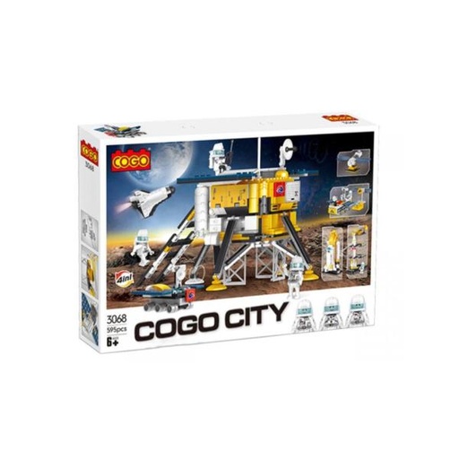[CO3068] Cohete Espacial 4en1 595pzs