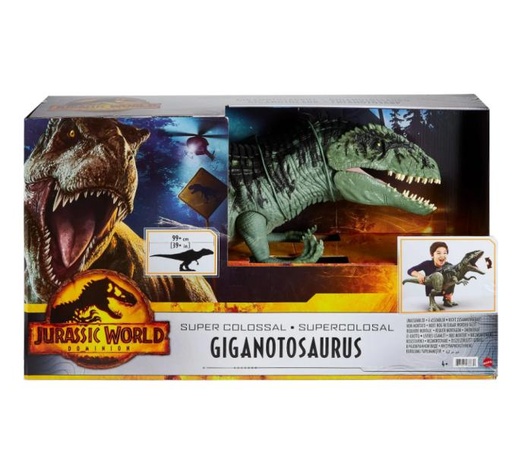 [MTGWD68] Figura Jurassic World Giganotosaurus T-Rex 4a+
