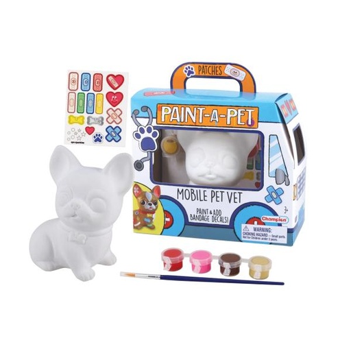 [CMDIY864] Perro para Pintar con Stickers 3a+
