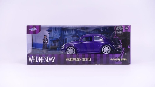 [JA35131] Carro con Figura Hollywood Rides Wednesday Esc:1:24 8a+