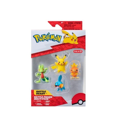 [JZPKW2978] Figuras de Pokémon Set/4 4a+