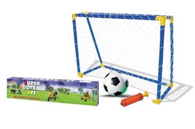 [KG26001] Marco y Bola de Fútbol en Set 130x100x58,5cm 3a+