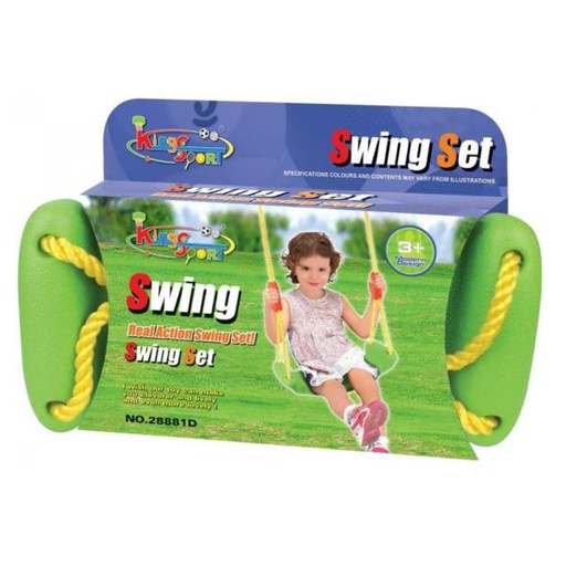 [KG28881D] Hamaca en Forma de Tablita Color Verde 3a+