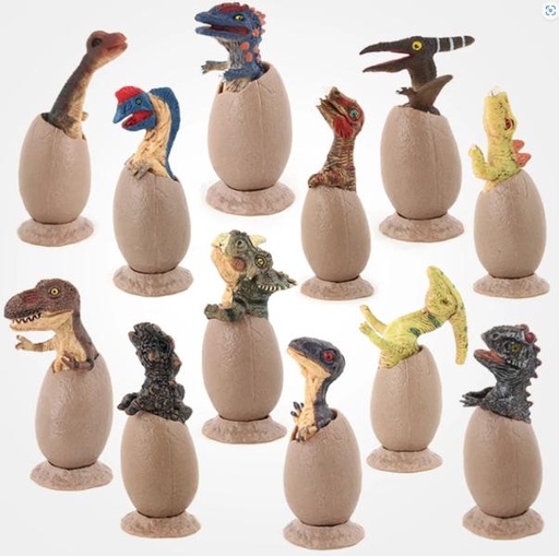[WWKZ956F] Mini Huevos de Dinosaurios Surtidos   en Blister Set de 6 3a+ (446389)