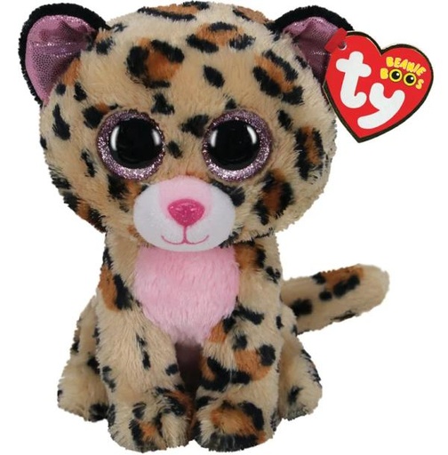 [BTTY36490] Peluche Beanie Boss Mediano Leopardo Livvie 3a+