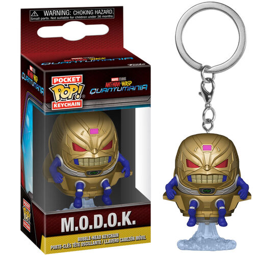 [FK70489] Pocket Keychain Pop! Ant-Man And The Wasp Quantumania M.O.D.O.K. 3a+