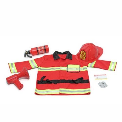[MD14834] Disfraz Jefe de Bomberos C/Accesorios 3-6a+