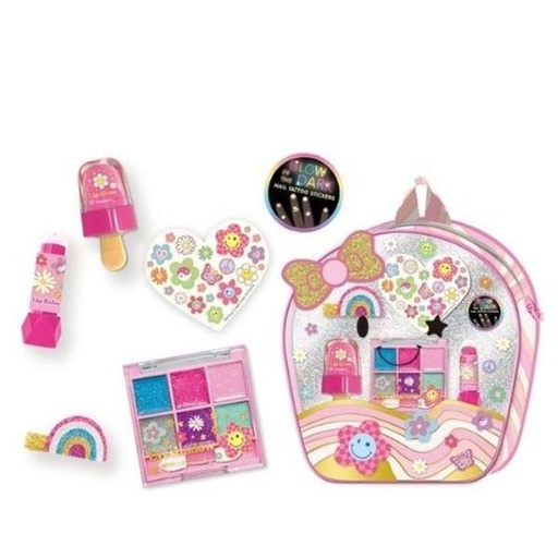 [HF140GF] Bolso de Cosméticos de Flores 8a+