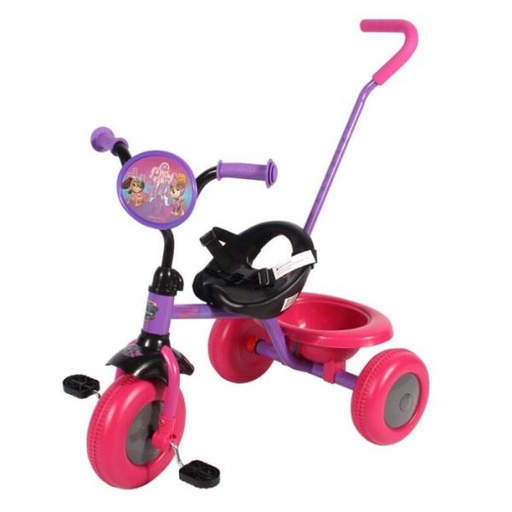 [PI19552] Triciclo Con Canasto & Cinturon & Guia Paw Patrol Girl