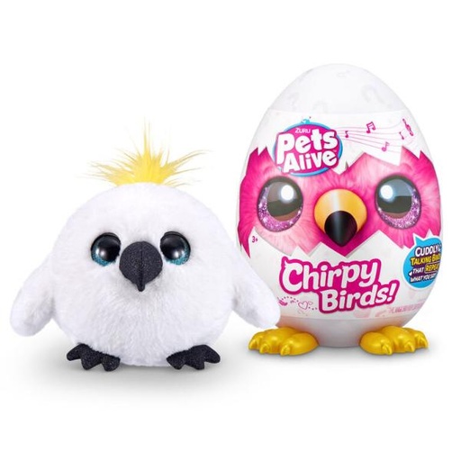 [ZU9537] Pets Alive Chirpy Birds Sorpresa  3a+