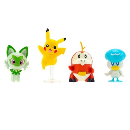 [JZPKW3402] Figuras de Pokémon Set/4 4a+