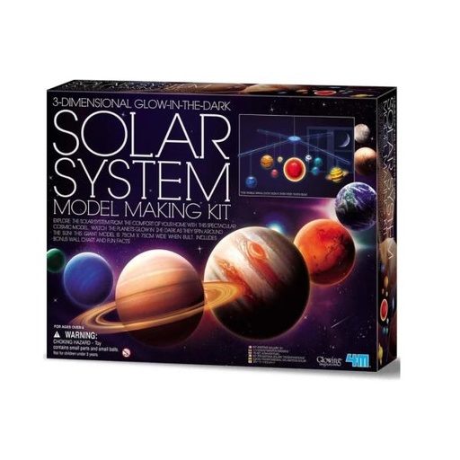 [4M5520] Crea Tu Mobil de Sistema Solar 3D 8a+