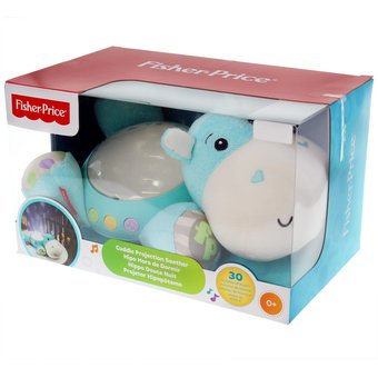 [MTCGR38] Fisher-Price Hipopótamo Proyector de Estrellas con Luz y Sonidos 0m+