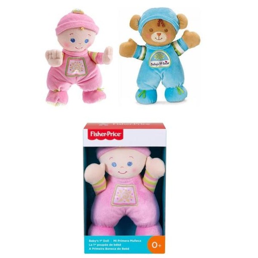 [MTN0662] Fisher-Price Mi Primera Muñeca para Bebé 0M+